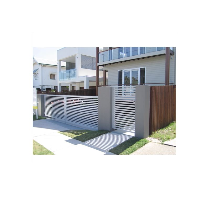 Aluminum automatic swing rn gate designs for homes