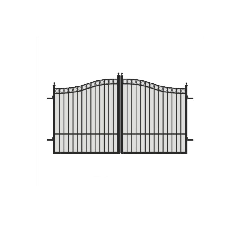 aluminum tubular gate design