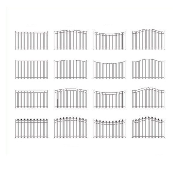 Aluminium Driveway Gate Aluminum Swing Gate